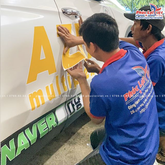 Dịch vụ dán decal ô tô tại Đà Nẵng uy tín